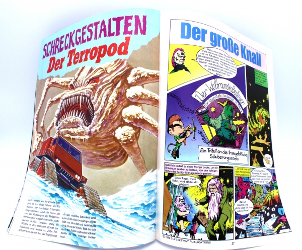 Gespenster Geschichten präsentiert: SCREAM! Comic Magazin  Nr. 1: Das Grauen aus dem Moor von Bastei